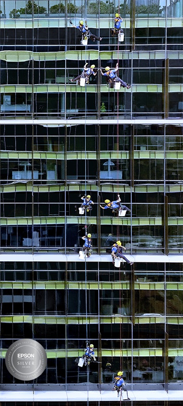 Window Washers Silver Award - Commercial category - self commissioned